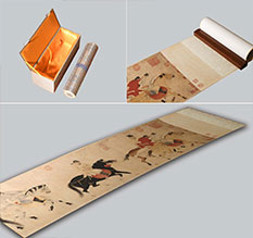 炉霍馆藏书画复制博物馆书画复制服务