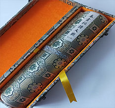 炉霍书画装裱案例